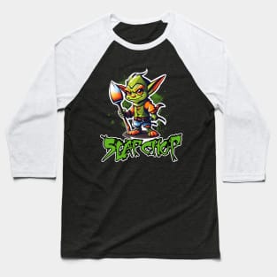 Slap Chop Goblin Baseball T-Shirt